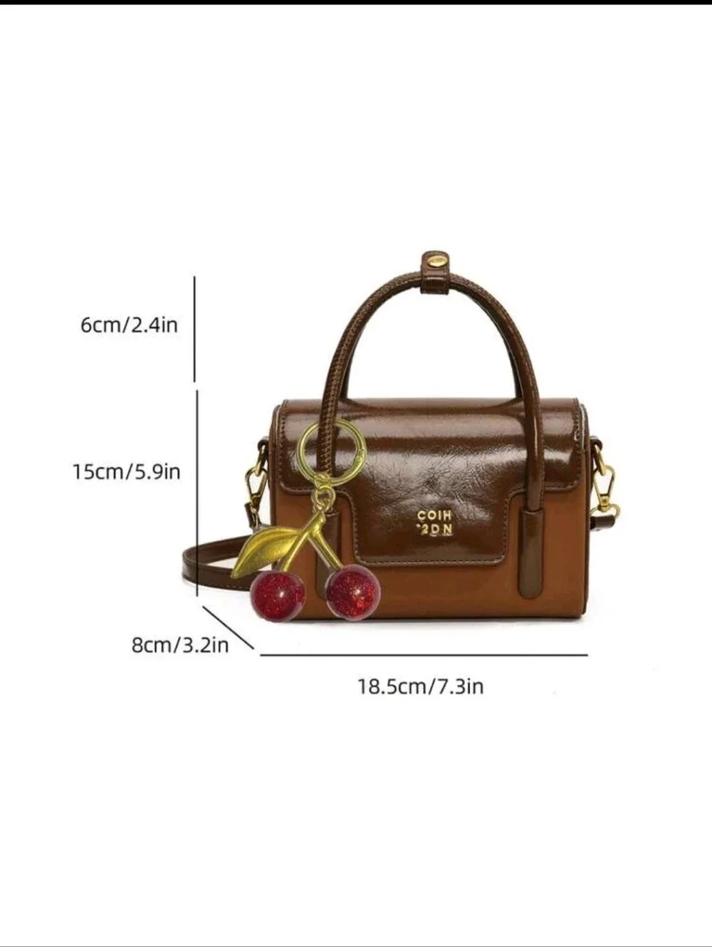 Faux Suede & PU Patchwork Luxurious Handbag Fashsionable Tote Bag, Retro Red&